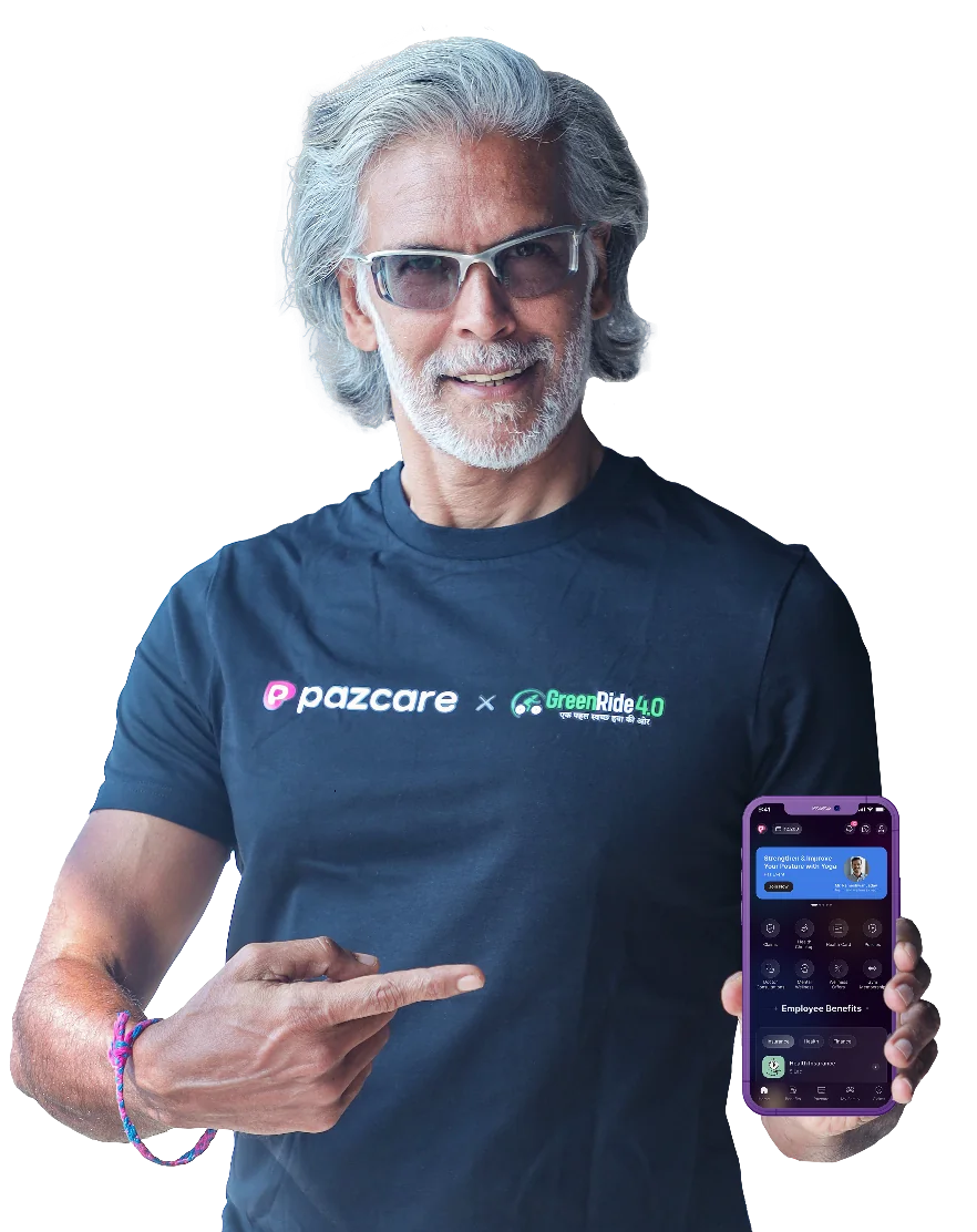 Milind Soman Partners with Pazcare