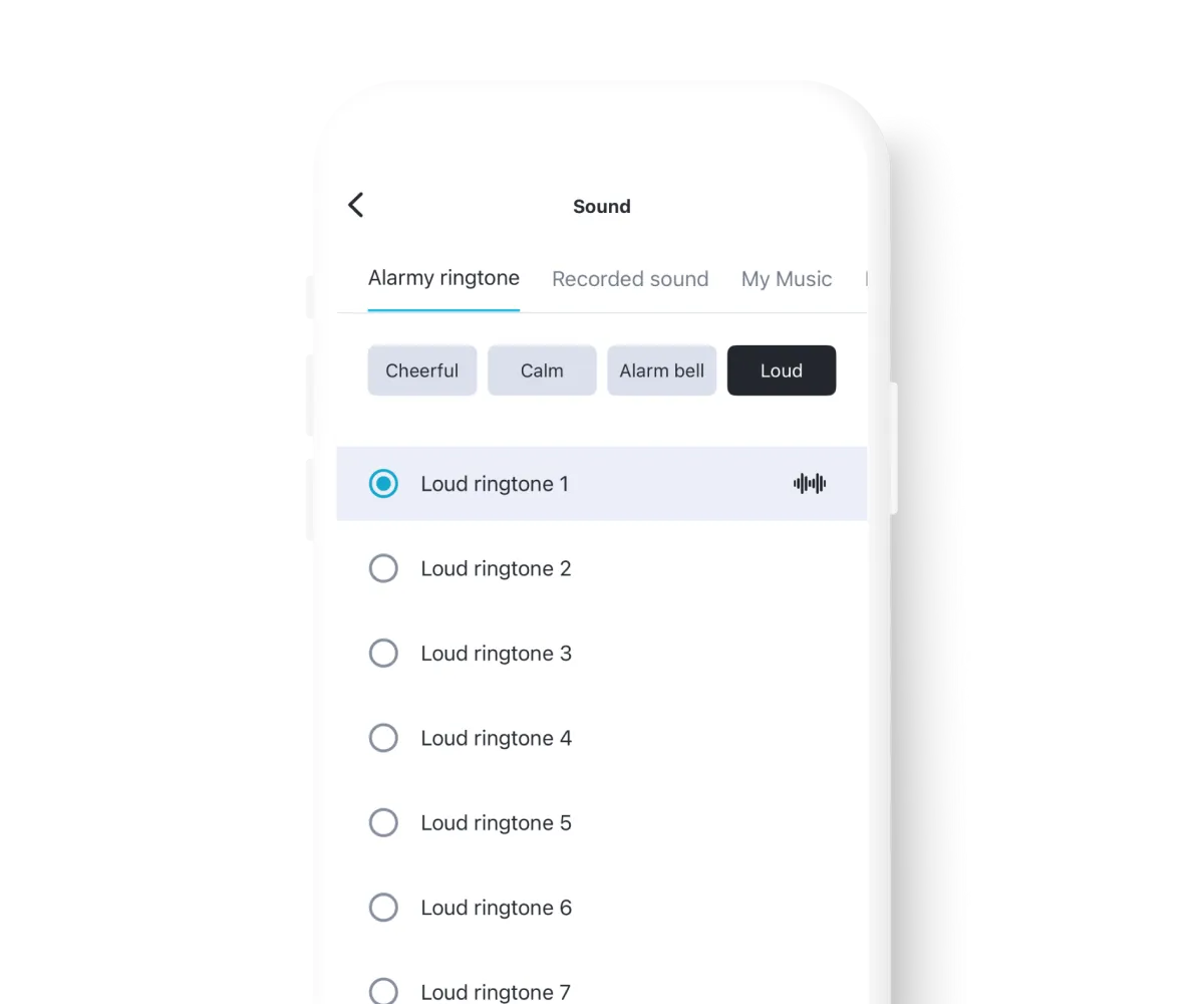 ringtone setting